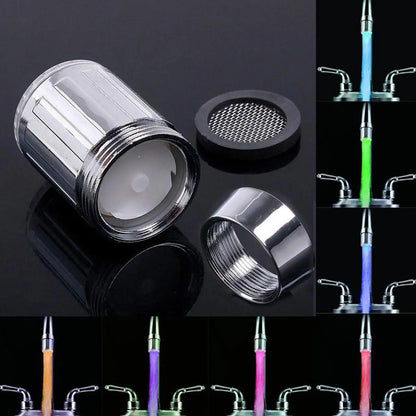 LED Colour-Changing Tap Light 7-Colour LED Tap Light for Kitchen & Bathroom
