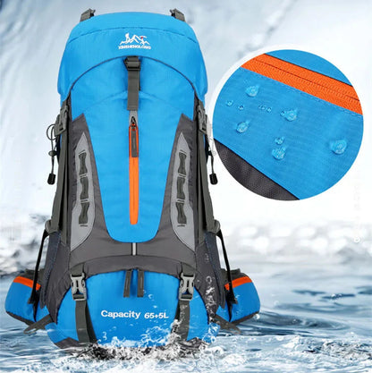 70L Camping & Hiking Backpack – Large Capacity Outdoor Travel Bag Dealprice.co.uk