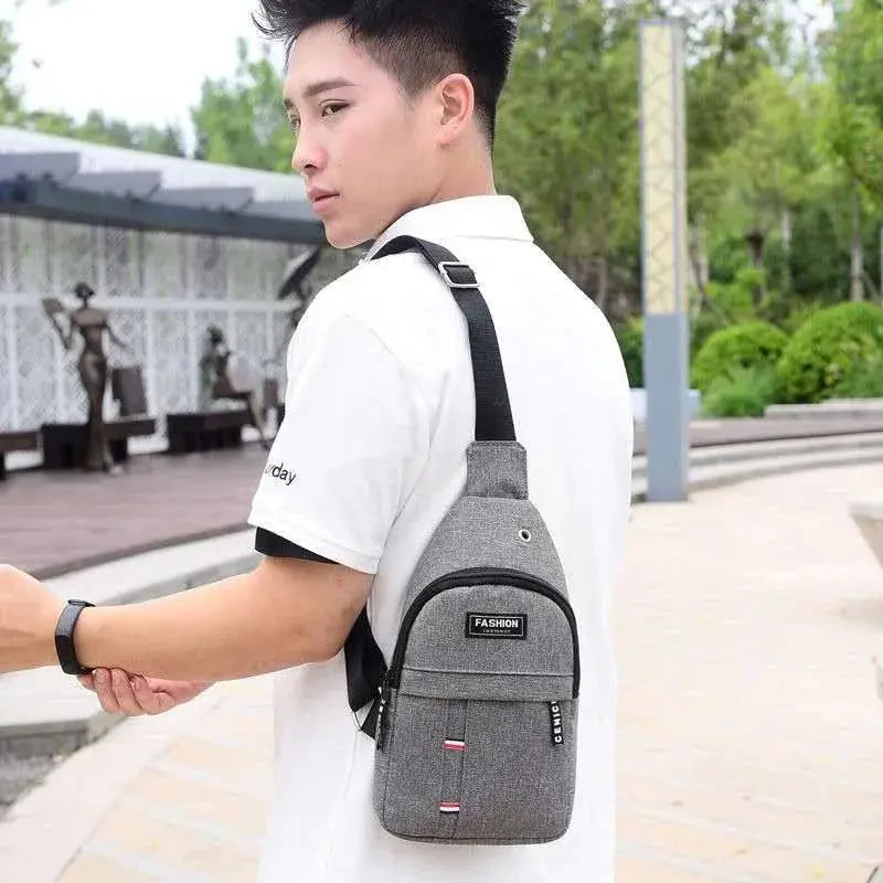 Men's Waterproof Fanny Pack – Large Capacity Waist Bag for Travel Dealprice.co.uk