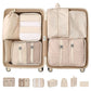 Travel Storage Organizer Set – Packing Cubes for Clothes, Toiletries, Shoes & Dorm Use