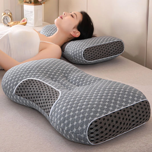 Orthopedic Cervical Pillow – Breathable Neck Support for Better Sleep