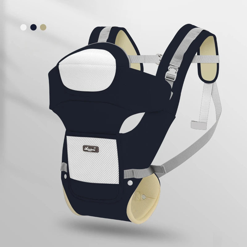 Portable Lightweight Outdoor Baby Carrier Wrap – Breathable, Durable, Solid Colour