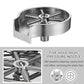 Glass Rinser for Kitchen Sink – Stainless Steel Bottle & Cup Washer Attachment