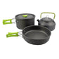 Camping Cookware Kit – Lightweight Aluminium Cooking Set Dealprice.co.uk