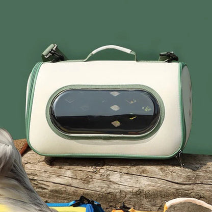 Portable & Ventilated Pet Carrier – Lightweight, Foldable Travel Bag for Cats & Small Dogs Dealprice.co.uk