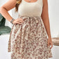 Plus Size Floral Knit Summer Dress – Sleeveless, Casual & Elegant