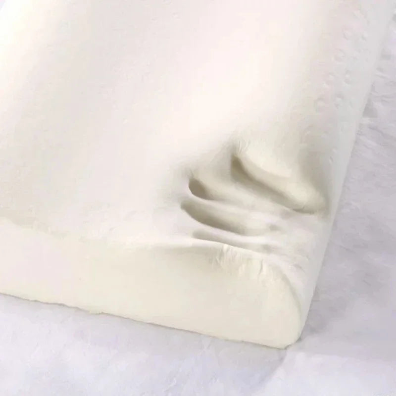 Orthopedic Bamboo Fiber Memory Foam Pillow – Neck Support and Comfort