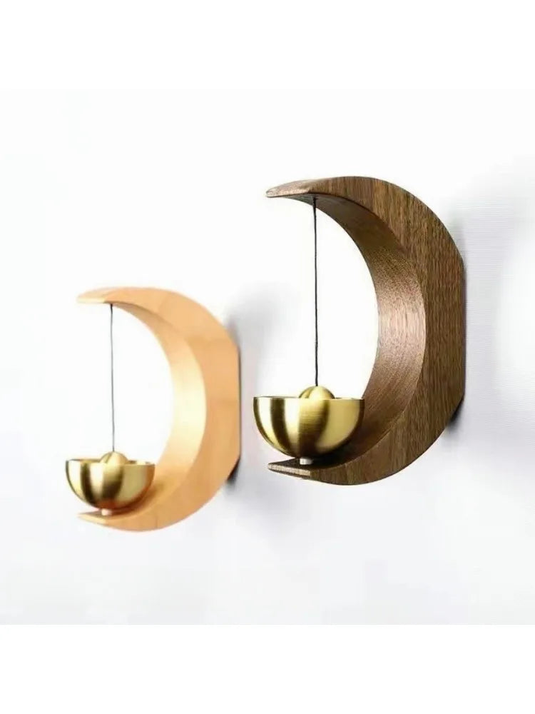 Wooden Doorbell Wind Chime – Decorative Hanging Bell for Home Dealprice.co.uk