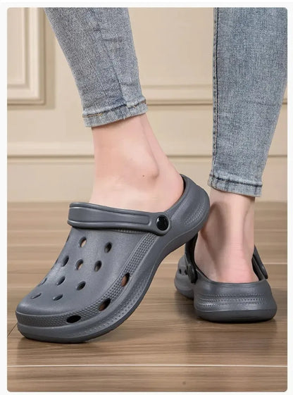 Summer Clogs for Men & Women – Lightweight Slip-On Garden Outdoor Slippers
