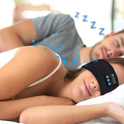 Headband with Eye Mask – Wireless Music Headband for Sleeping and Relaxation