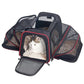 Portable Foldable Pet Carrier Bag – Breathable Travel Backpack for Cats & Small Dogs