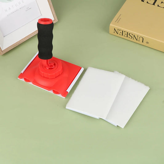 Latex Paint Edger Brush – Wall & Corner Trim Tool with Handle for Precise Painting