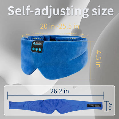 Bluetooth Sleep Eye Mask – Wireless Music Headphones for Sleeping