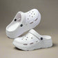 Women's Platform Non-Slip Garden Sandals – Summer Hollow Out EVA Clogs