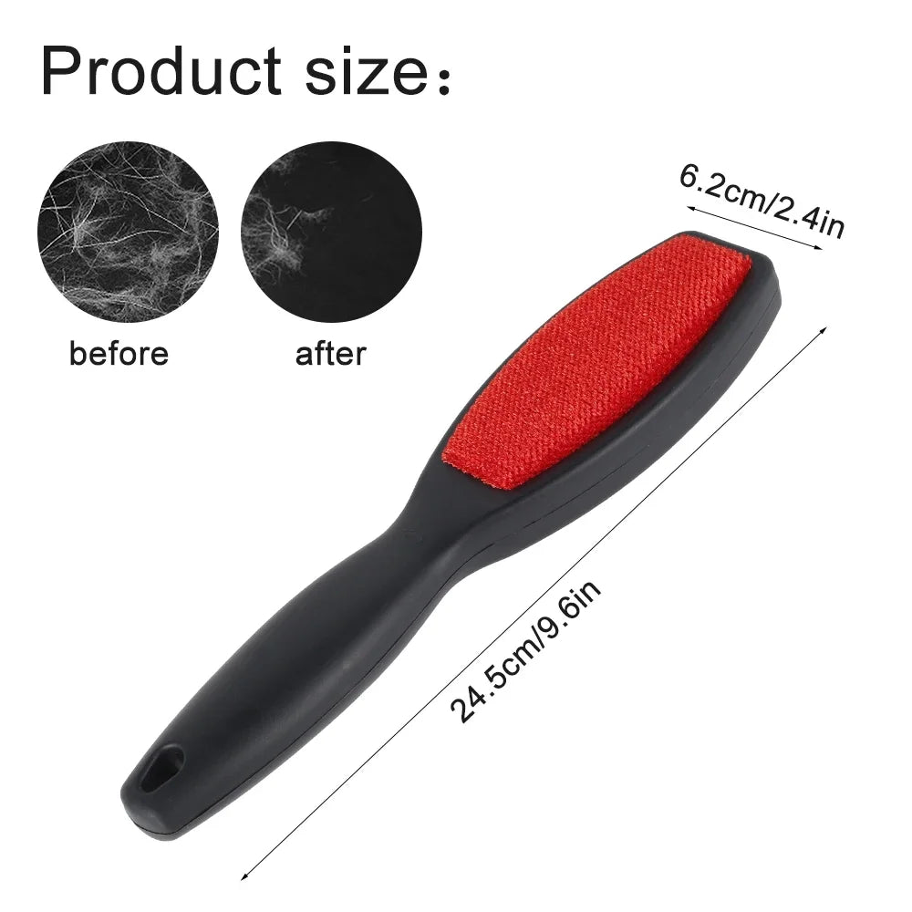 2PCS Double-Sided Reusable Lint Remover – Electrostatic Fabric Shaver & Pet Hair Brush Dealprice.co.uk