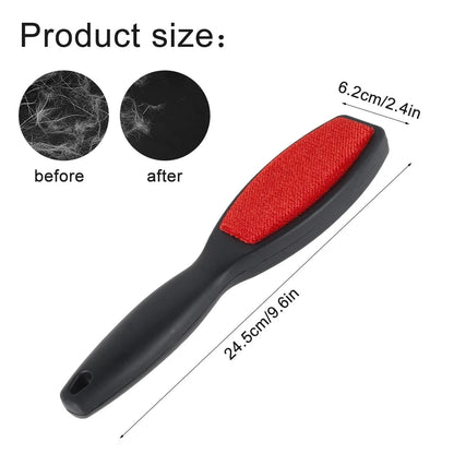 2PCS Double-Sided Reusable Lint Remover – Electrostatic Fabric Shaver & Pet Hair Brush Dealprice.co.uk