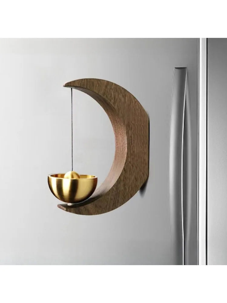 Wooden Doorbell Wind Chime – Decorative Hanging Bell for Home Dealprice.co.uk