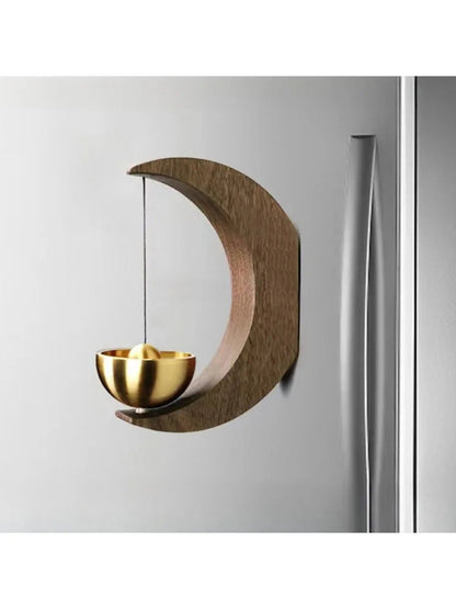 Wooden Doorbell Wind Chime – Decorative Hanging Bell for Home Dealprice.co.uk