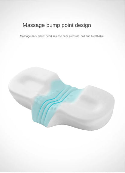 Butterfly Memory Cotton Cervical Pillow – Neck Support for Restful Sleep