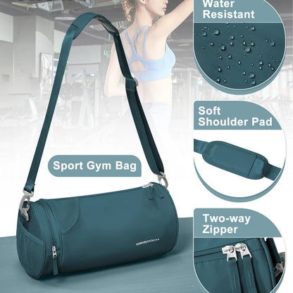 Women’s Waterproof Gym, Yoga & Weekend Bag with Shoe Compartment