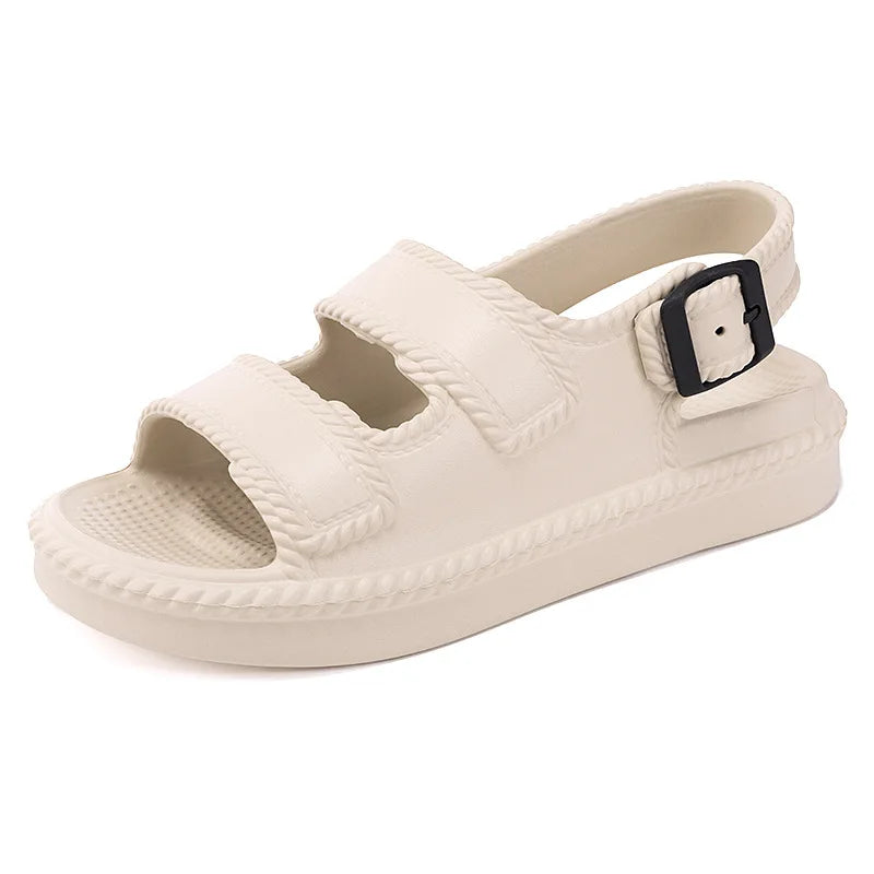 Women’s Breathable Uppers and Skid-proof Soles – EVA Buckle Sandals