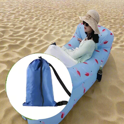 Portable Inflatable Air Sofa Bed – Waterproof & Lightweight Lounger for Beach, Camping & Outdoor Relaxation Dealprice.co.uk