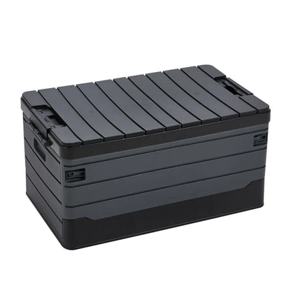 35L Foldable Camping & Car Storage Box – Waterproof with Lid