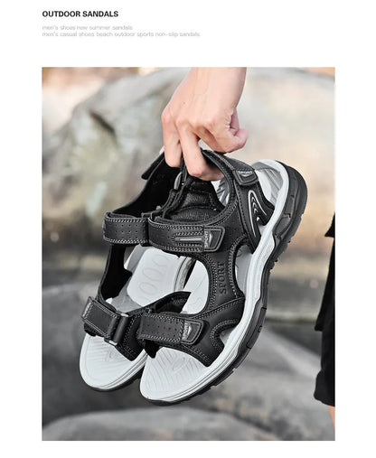 Men’s Casual Summer Sandals – Lightweight Outdoor Beach Sneakers