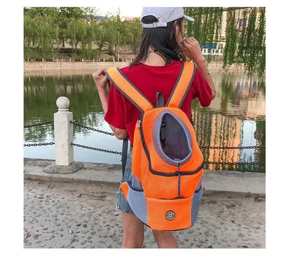 Pet Dog Carrier Backpack – Breathable Front Pack for Small & Medium Dogs & Cats Dealprice.co.uk