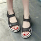 Summer Elegant Women Genuine Leather Sandals – Lightweight Sporty Style