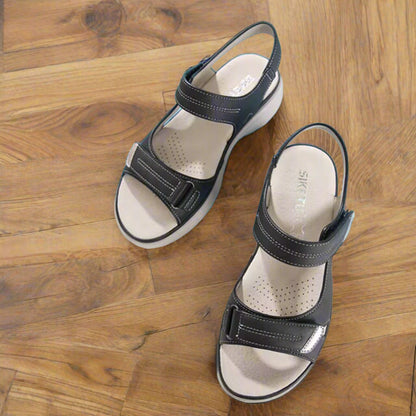 Summer Elegant Women Genuine Leather Sandals – Lightweight Sporty Style