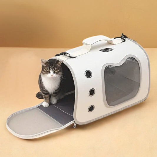 Cat Carrier Bag – Lightweight, Foldable & Travel-Friendly for Pets